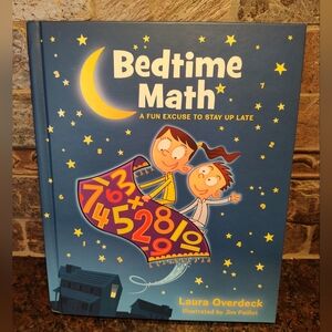 Bedtime Math Book - Fun Excuse to Stay Up Late